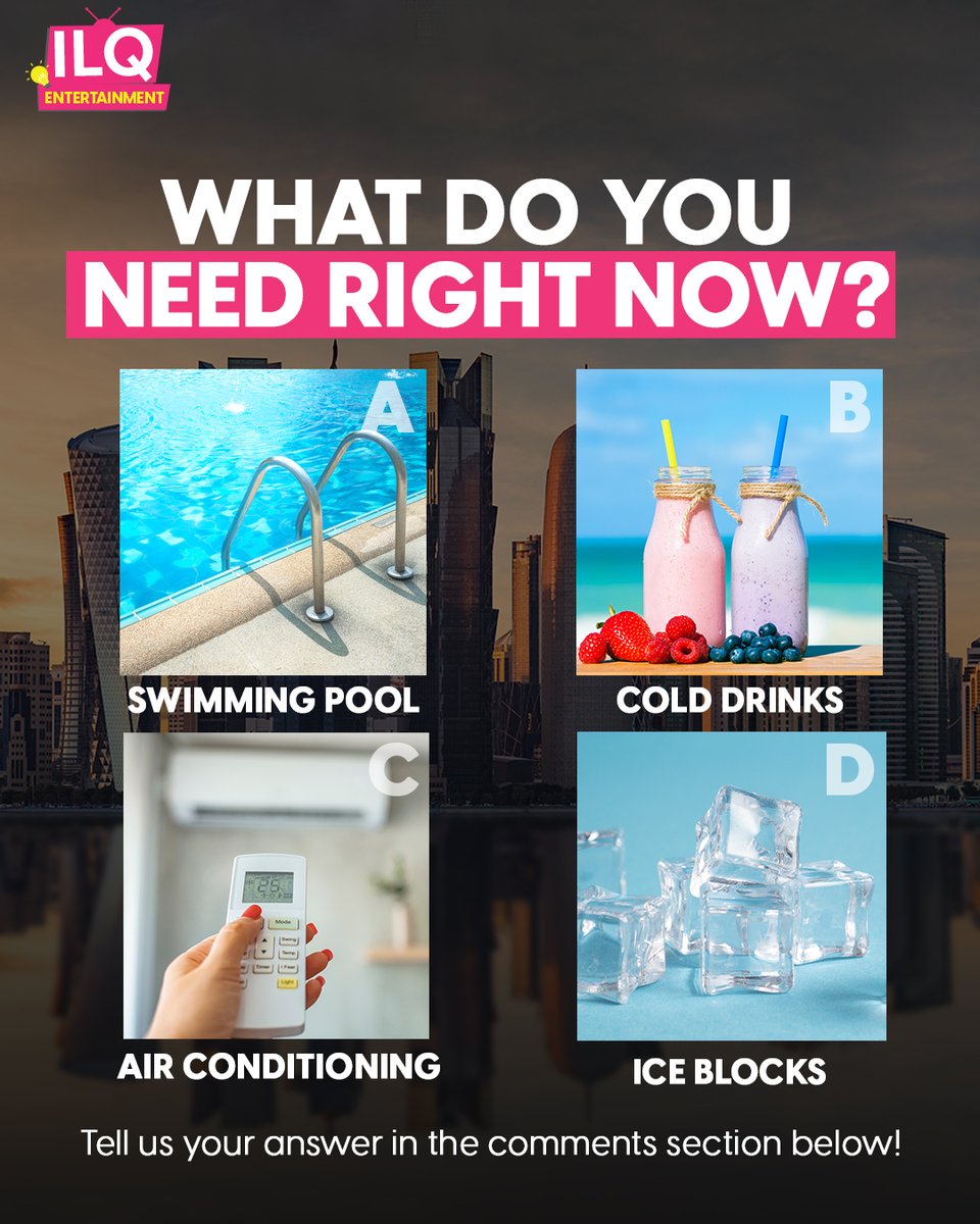 ILQLive's tweet photo. 📷 What do you need right now? 

#ILQEntertainment #Doha #Qatar #ILoveQatar #ILQ #ILQLive #SummerinQatar #QatarSummer https://t.co/cgC8MS3dZj
