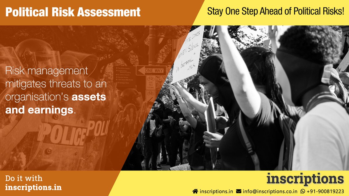 Political Risk Assessment: Stay One Step Ahead of Political Risks
Visit inscriptions.in
#politicalrisk