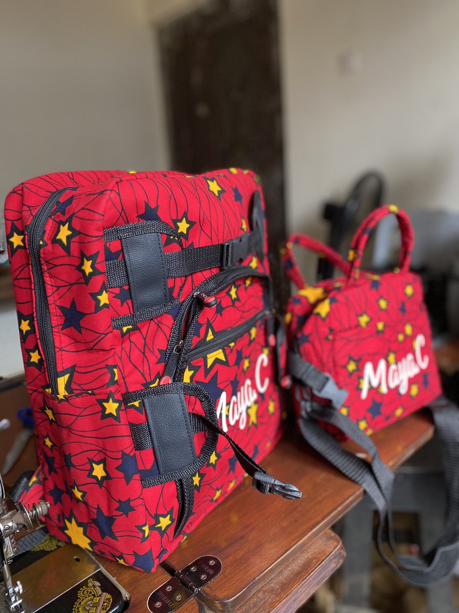 THOR Unisex Backpack &amp; Lunch Bag

♻️Spacious &amp; Sturdy

♻️Padded for Laptops and Gadgets 

♻️Multiple Compartments 

Price: N15,000 only 

THOR Backpack is available for deliveries worldwide 

Send us a Direct Message to place your order.
#ankarabag #dunsincrafts #ankarafabric