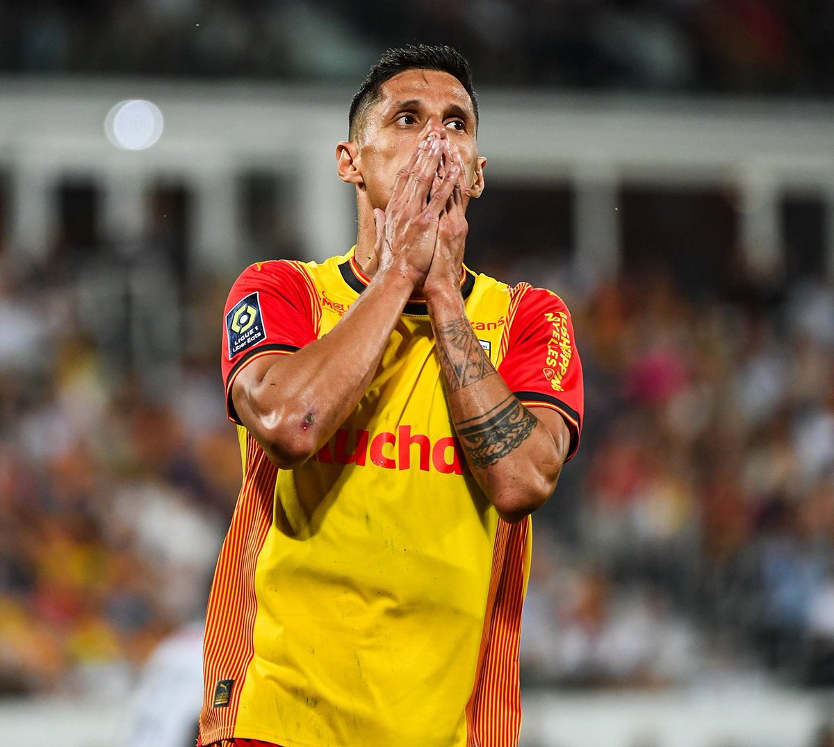 jossl1_'s tweet photo. Le RC Lens ne réalise vraiment pas le début de saison attendue ! 🥶

❌ 3-2 vs Brest
🤝 1-1 vs Rennes
❌ 3-1 vs Paris

Les lensois affrontent l’AS Monaco pour la 4ème journée ⏳ https://t.co/YbJdNustwR