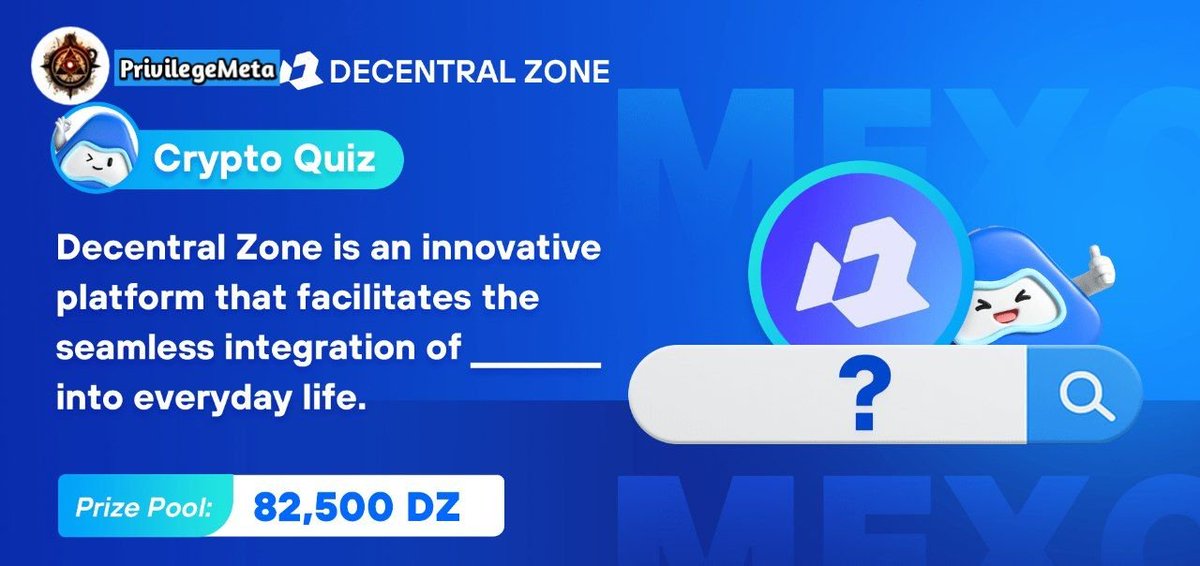 AsbarTwin's tweet photo. 🥳 Decentral Zone x Privilege Meta #Airdrop
 Prize Pool »» 82,500 $DZ Tokens
https://t.co/VMaen9sahr
Ending 27Aug.  

#Airdrops  #Giveaway #ETHToronto #Crypto #Privilege_Meta #shibainu https://t.co/l90tmivYK9
