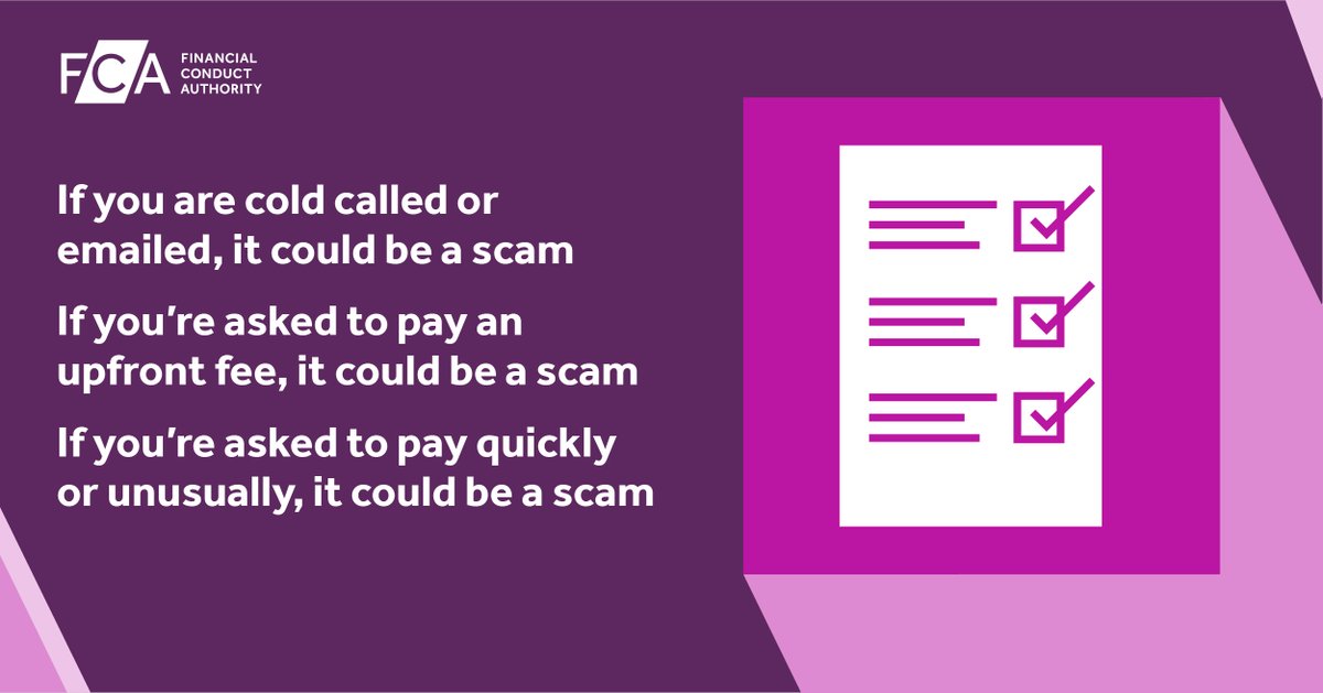 Loan Fee Fraud is when consumers are duped into paying fees for a #loan they never get.

Stay one step ahead by using our 3-step checklist. fca.org.uk/consumers/loan…