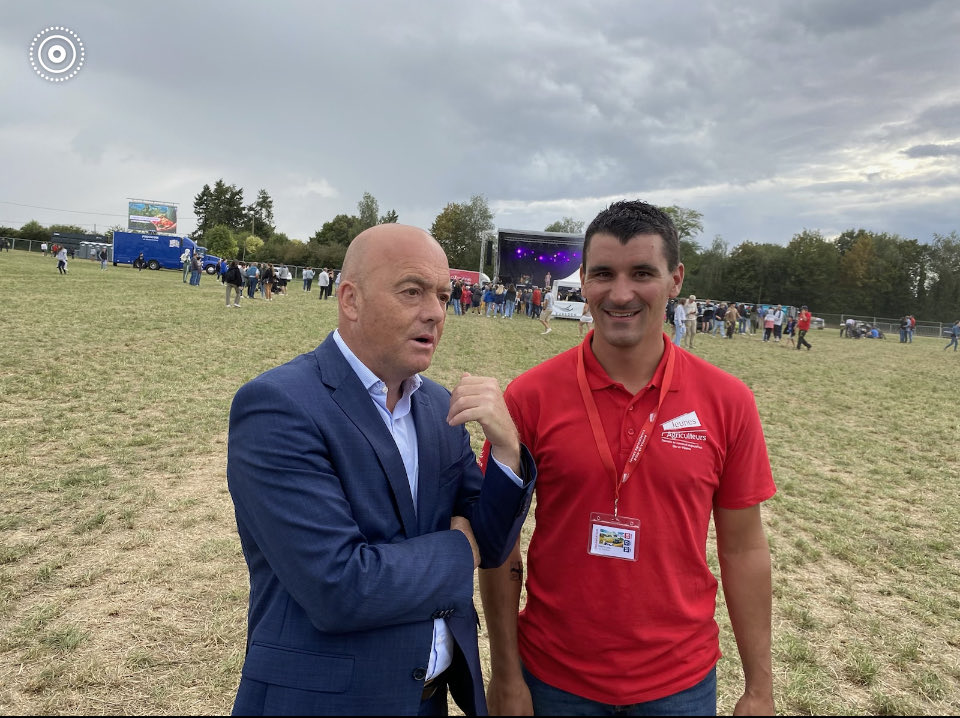 #amanlis (35), fête départementale de #agriculture . #élevages, #concourslabours #moissbatt. ⁦<a href="/JeunesAgri35/">Jeunes Agriculteurs 35</a>⁩ ⁦<a href="/ChambagriBzh/">ChambreAgriBretagne</a>⁩ #fiersdenoséleveurs ⁦<a href="/bretagnegouv/">Préfet de Bretagne et d'Ille-et-Vilaine</a> ⁦@ille_et_vilaine⁩ .