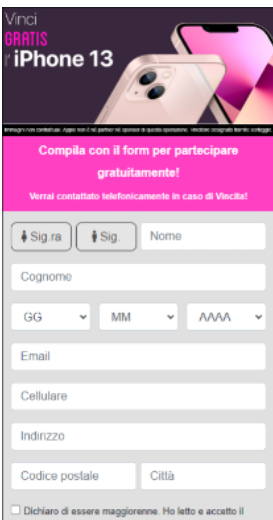 BarkatM46351's tweet photo. Vi presentiamo l'iPhone 13!

Wow! Get a chance to get a New iPhone 13Pro Now free.  Click here on the link below. Remember its only available for the people of the  Italy, If you like to get  IPhone 13Pro Then Follow These Steps » Only Task
More Info:https://t.co/U2nr1gzpEM https://t.co/BRsRqSrwXc