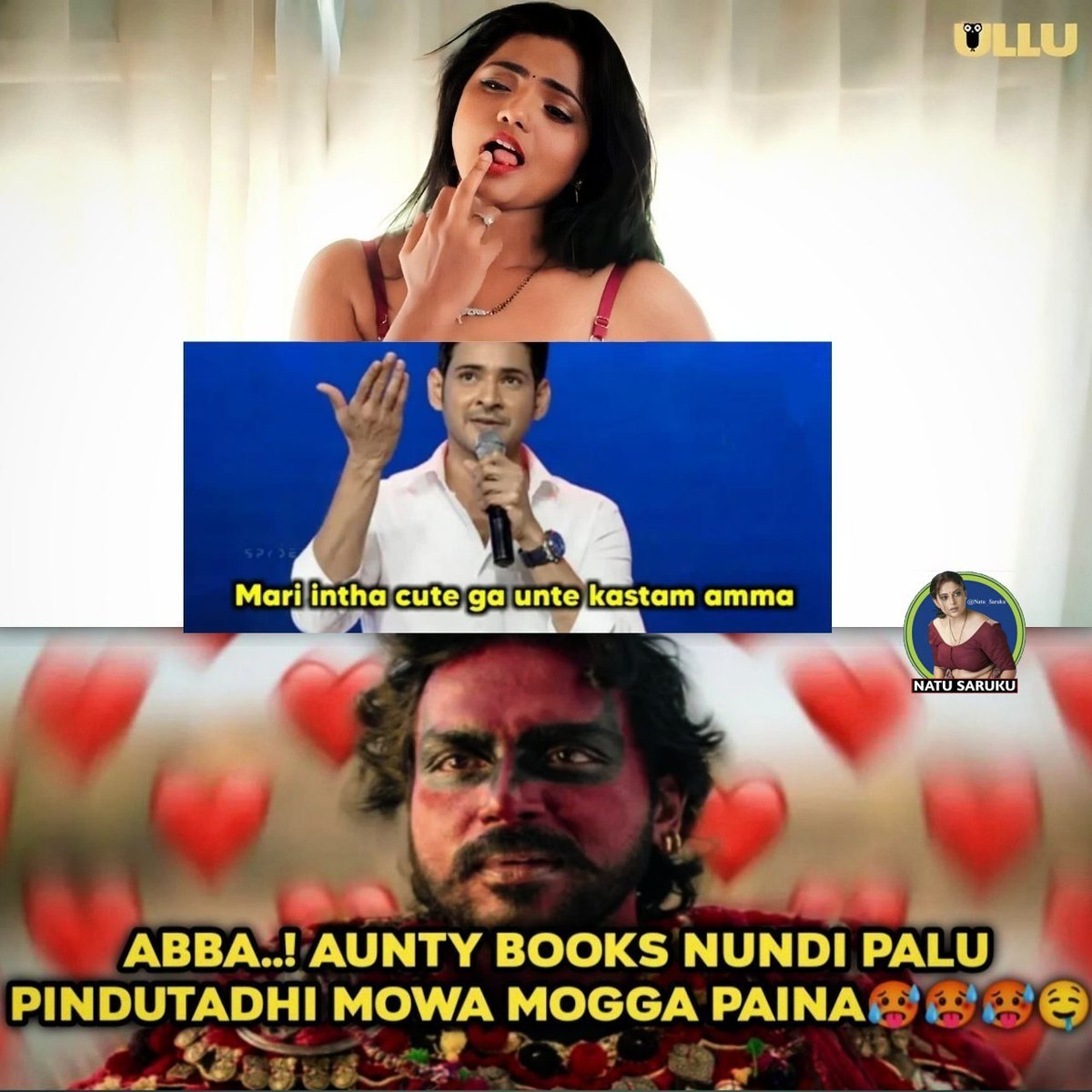 KaruvuBatchh's tweet photo. Video em undhi ra🔥🔥💥
Full Video Telegram Channel
Link in Bio 😍😍😘
https://t.co/7chvvDxtgs

#desi #Telugu #Indian https://t.co/LXuwq6uEWo