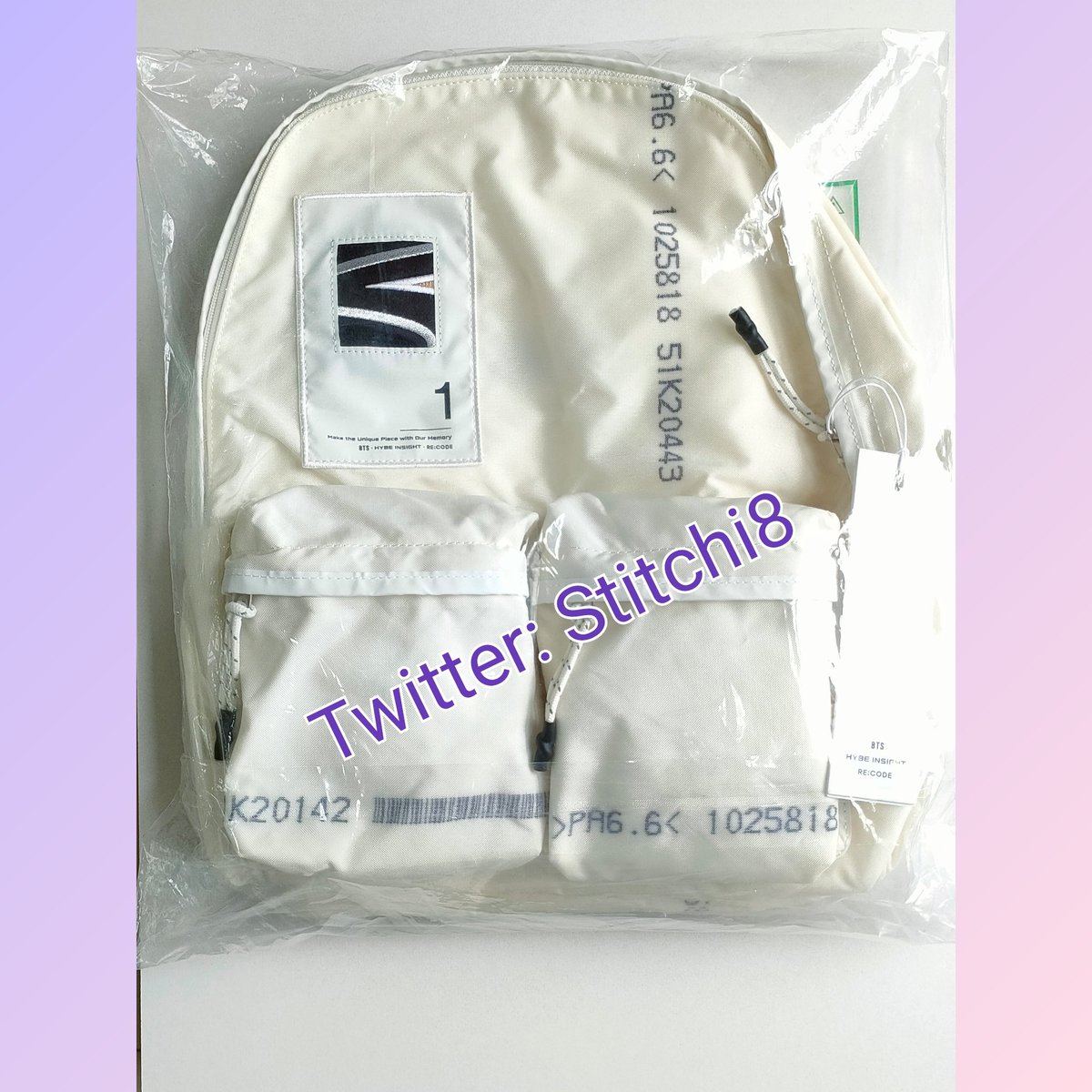 Stitchi8's tweet photo. WTS/WTT
Want to sell
#BTS Recode Upcycled Backpack
NWT
#Jimin
$470
Can trade with #Jhope 's
Would consider sling/mini bag
Can update name card w updated date
📮🌏
PayPal G&S 👌
DM
#btsrecode
#btsupcycled #sellingbts #btswts
#wtsbts #btsmerch #hybeinsight
#ตลาดนัดบังทัน https://t.co/RbLGDVB23y
