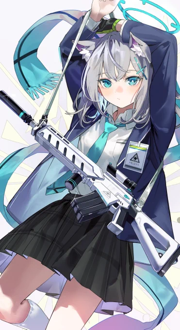 ん、 #ブルーアーカイブ #シロコ
