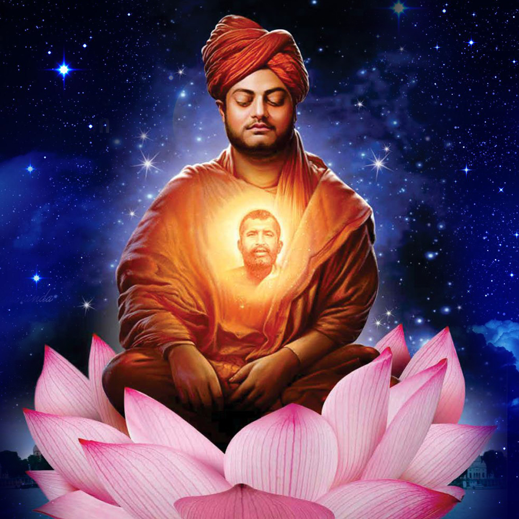 AdvaitaVani's tweet photo. 💞Our Own Chosen Way🛤

It is a great tendency among liberal people to . . . nibble a little here and there and, in the long run, find they have nothing. In this country [America] many times it grows into a sort of disease—to hear various things and do nothing.

Here is the advice of one of our old bhaktas [lovers of God]: ‘Take the honey from all flowers, mix with all with respect, say yea, yea to all, but do not give up your seat.’ This not giving up your own seat is what is called nistha [devotion to one ideal]. It is not that one should hate, or even criticize, the ideals of other people; one knows they are all right. But, at the same time, one must stick to one’s own ideal very strictly. . . .

So mix with all, say yea, yea to all, but join none. Stick to your own ideal of worship. When you worship, worship that ideal of God which is your own Ishtam, your own Chosen Ideal. If you do not, you will have nothing. Nothing will grow.

When a plant is growing, it is necessary that it should be hedged round lest some animal should eat it up. But when it has become strong and a huge, gigantic tree, do not care for any hedges—it is perfect in itself. So just when the seed of spirituality is growing, to fritter away the energies on all sorts of religious ideas—a little of this and a little of that: a little of Christianity, a little of Buddhism, and in reality, of nothing—destroys the soul.

This [acceptance of various religious ideas] has its good side; and in the end we will come to it. Only do not put the cart before the horse.

In the first place, we are bound to become sectarians. But this should be the ideal of sectarianism: not to avoid anyone. Each of us must have a sect, and that sect is our own Ishtam—our own chosen way. However, that should not make us want to kill other people—only to hold onto our own way. Ours is sacred and theirs [also] is sacred. . . .  That should be the attitude of worship of everyone. When you pray to your own ideal, your own Ishtam—that is the only God you shall have. God exists in various phases, no doubt, but for the time being, your own Ishtam is the only phase for you. Then, after a long course of training in this Ishtam, when this plant of spirituality has grown, and the soul has become stronger and you begin to realize that your Ishtam is everywhere, [then] naturally all these bondages will fall off. When the fruit becomes ripe it falls of its own weight. If you pluck an unripe fruit it is bitter, sour. . . . Simply hearing lectures. . . and undigested ideas is no good. One must have devotion to one idea; those that have this devotion will become spiritual, will see the light.

You see everyone complaining—‘I tried this,’ and ‘I tried that,’ and if you cross-question them as to what they tried, they will say they heard a few lectures in one place and another, a handful of talk in one corner and another, and for three hours, or a few days, they worshiped and thought they had done enough. That is . . . not the way to perfection, not the way to attain spirituality. Take up one idea, your Ishtam, and let your whole soul be devoted to it. Practice this from day to day until you see the result, until the soul grows, and if it is sincere and good, that very idea will spread till it covers the whole universe. Let it spread by itself; it will all come from the inside out. Then you will say that your Ishtam is everywhere, and He is in everything. Of course, at the same time, we must always remember that we must recognize the Ishtams of others and respect them, the other ideas of God; or else worship will degenerate into fanaticism. . . .

Knowing that all these ideals we see are good and true and are so many parts of the same God, and at the same time thinking that we are not yet strong enough to worship Him in all these forms, so therefore we must stick to one ideal and make that ideal our life. When you have succeeded in doing that all the rest will come.

– Swami Vivekananda, January 20, 1896, Swami Vivekananda in the West, New Discoveries, Vol. 3, Appendix A