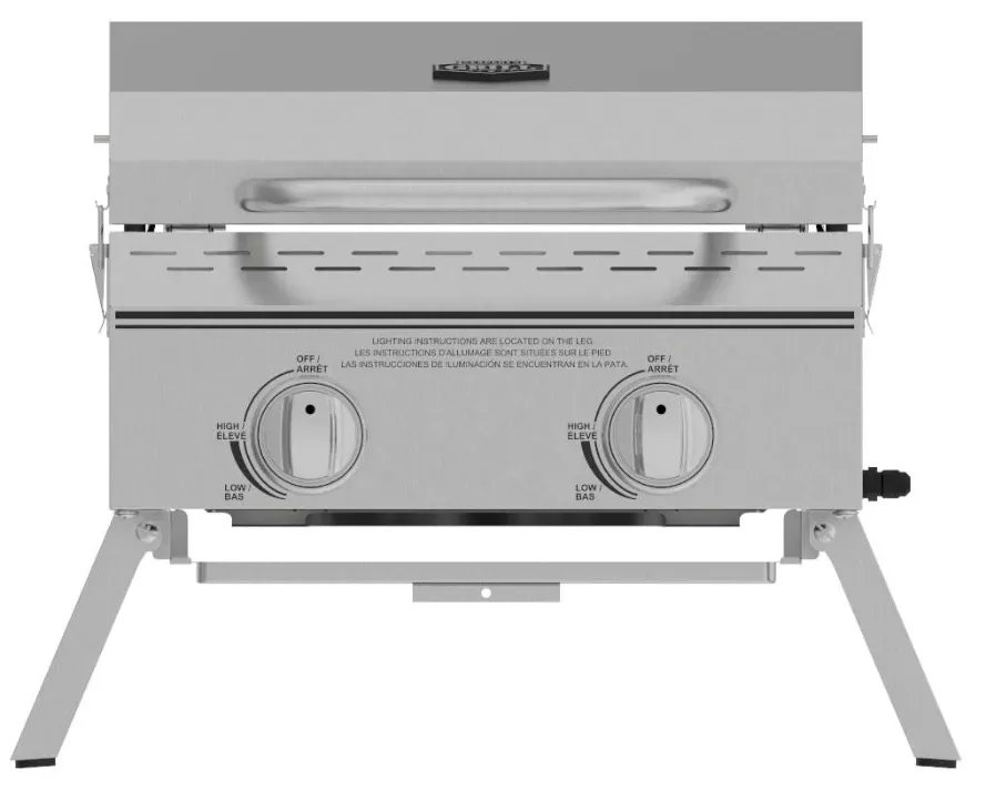 Stainless steel 2 burner tabletop propane gas grill 

buff.ly/3DuHOI3

#tabletopgrill#portablegrill #outdoorkitchen #grill