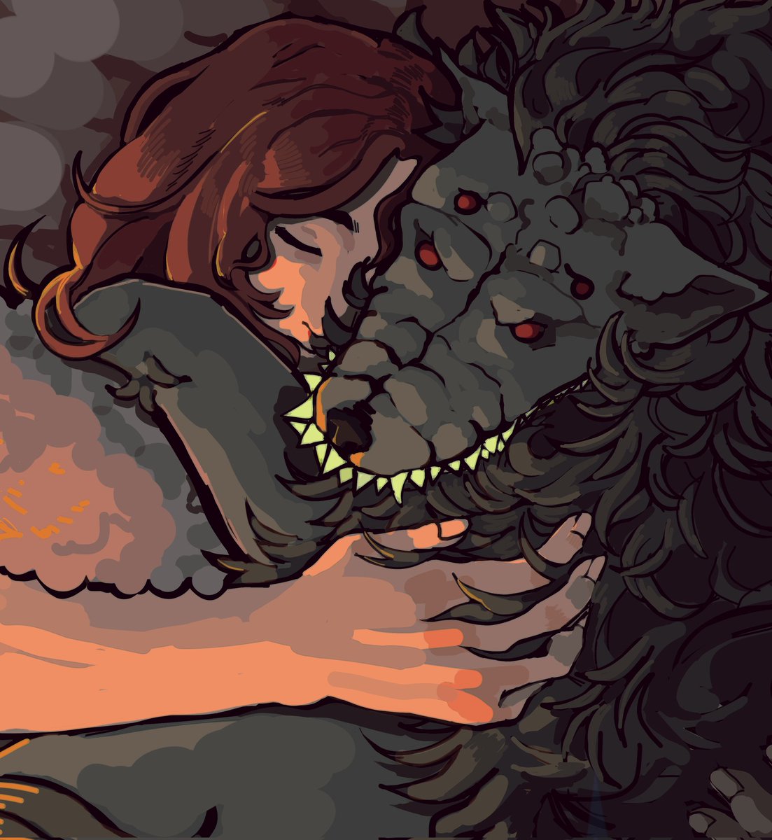 Cuddling moonless should restore some mind in game 😼😼😼 would be so silly...
#FearandHunger