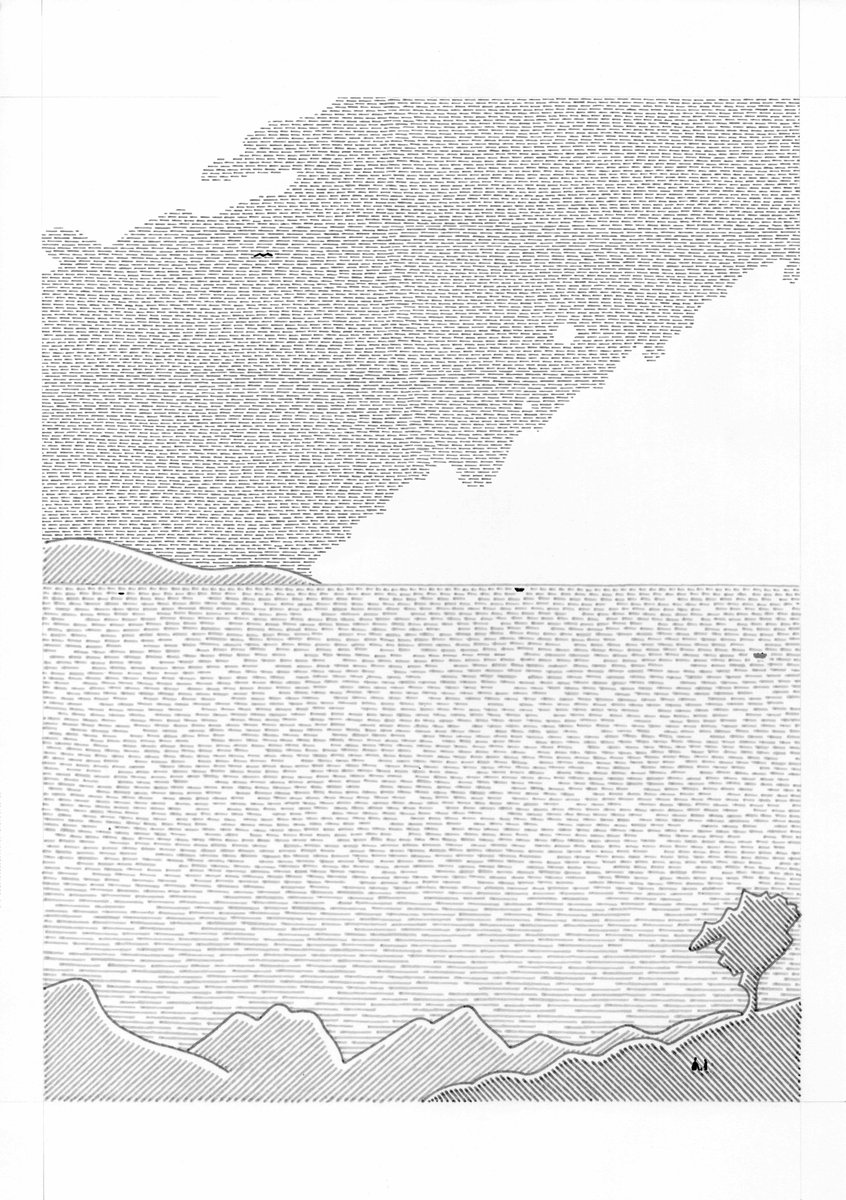 ⛵️(2020、雑誌「飛ぶ教室」扉絵のための絵) 