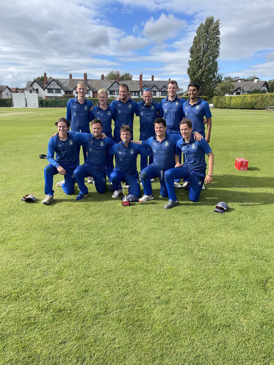 DidsburyCC's tweet photo. Congratulations to our 2s who yesterday won CCCL 2s Prem Division and completed the cup and league double. Great effort and commitment from all involved. 👏👏👏 https://t.co/XEp9BgyjLY