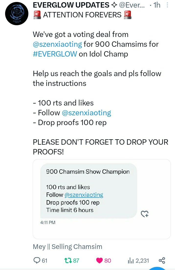 ForEVERGLOW_6's tweet photo. @EverglowUpdates @szenxiaoting Done for #EVERGLOW https://t.co/Xvbs837gbo
