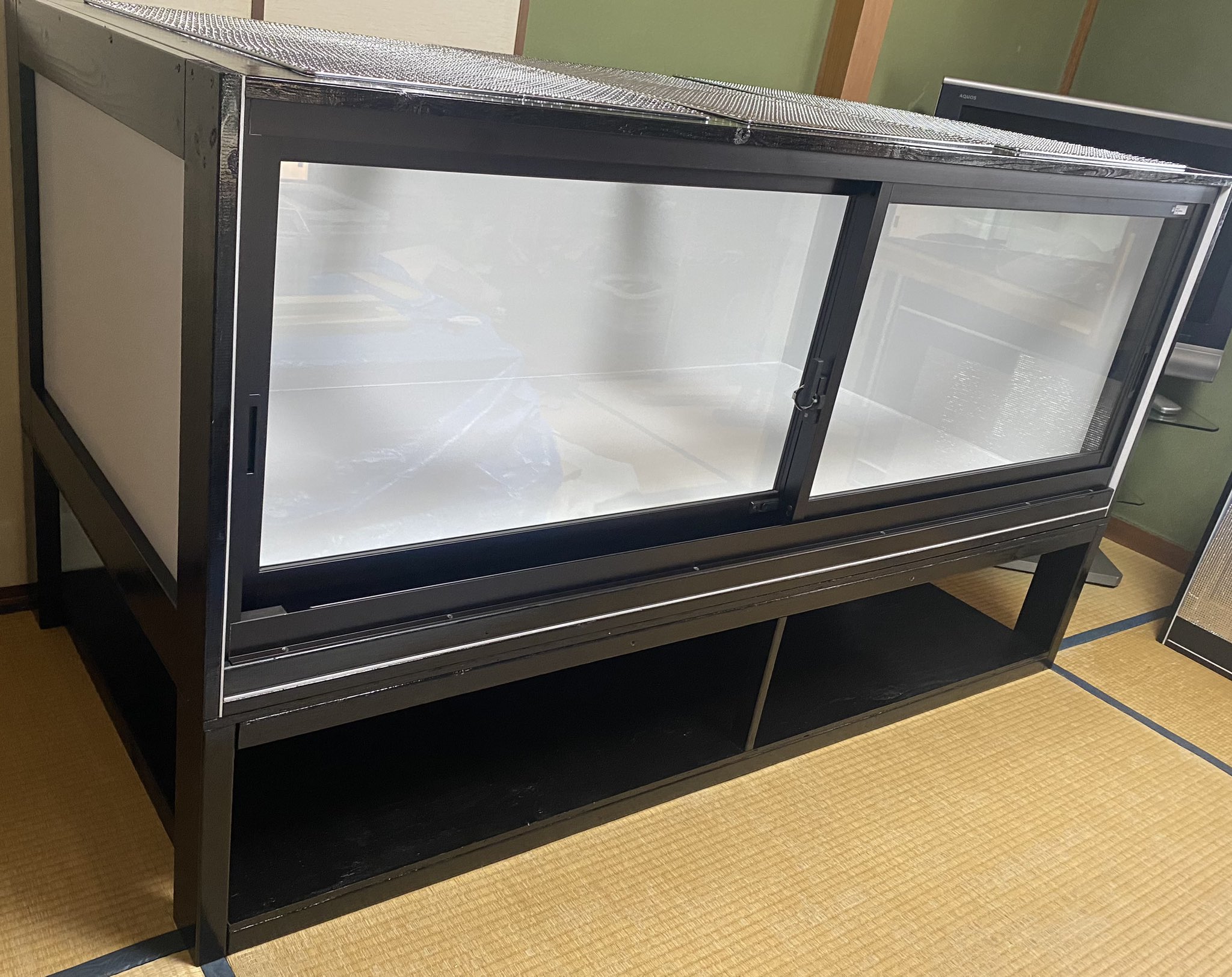 爬虫類 ケージ オーダー品 新品 popcorn lele