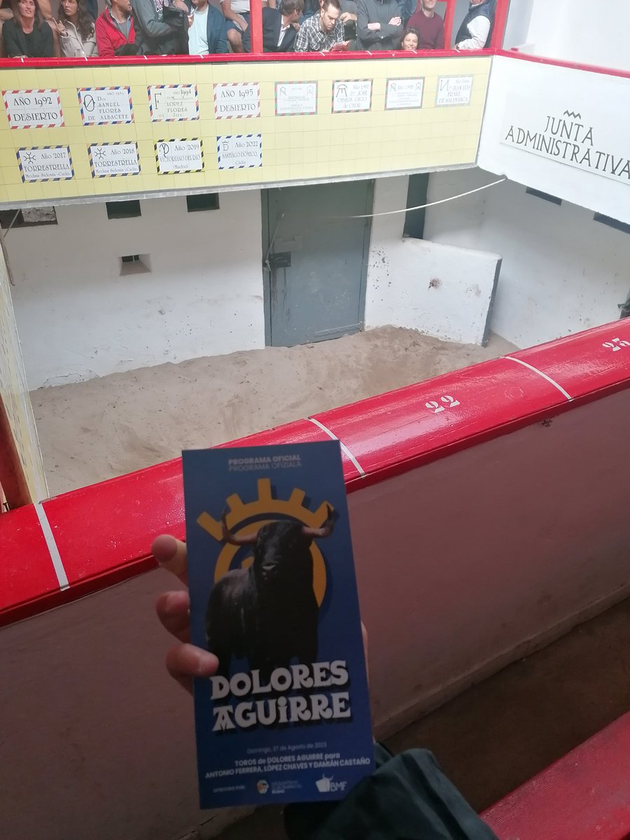 DavidCastuera's tweet photo. ¡Viva Dolores Aguirre!
#CorridasGenerales2023 https://t.co/OL5oekrh2D