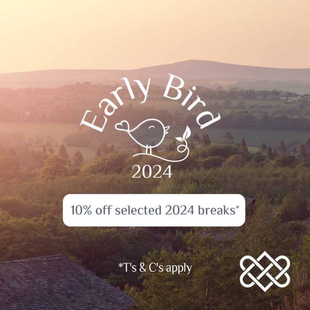 ⏱️ Hurry, our Early Bird 2024 offer is ending soon! Take advantage of up to 10% off selected breaks* throughout 2024. BOOK NOW ✨ bit.ly/3OioSBr Don't miss out! The Early Bird offer is subject to availability and for a limited time only. *T&C's apply.