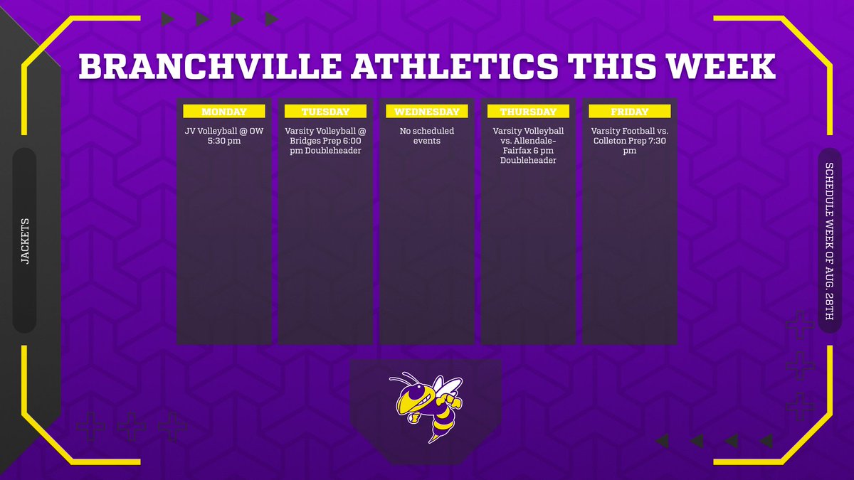 BHS_SportsHive's tweet photo. This week's athletic schedule https://t.co/BcAAxQil4Y