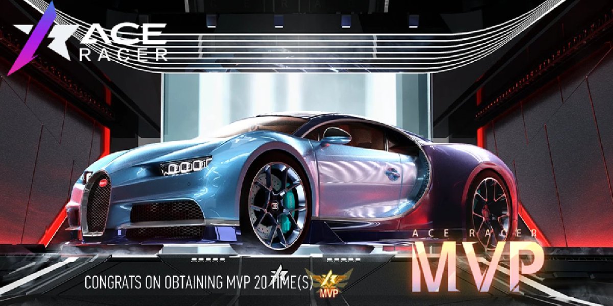 #AceRacer I've obtained MVP 20 time(s)!
