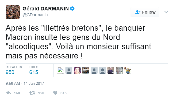 AnonymeCitoyen's tweet photo. Tweets supprimés par Gérald Darmanin : https://t.co/WpBDIBcFAd
