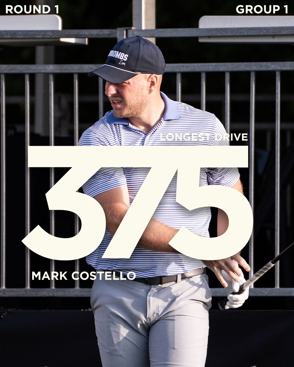 WorldLongDrive's tweet image. Group 1 results are in! Jack Smith continuing his hot streak🔥

Tune in live on YouTube to watch Group 2 tee off!

#WLDGolf