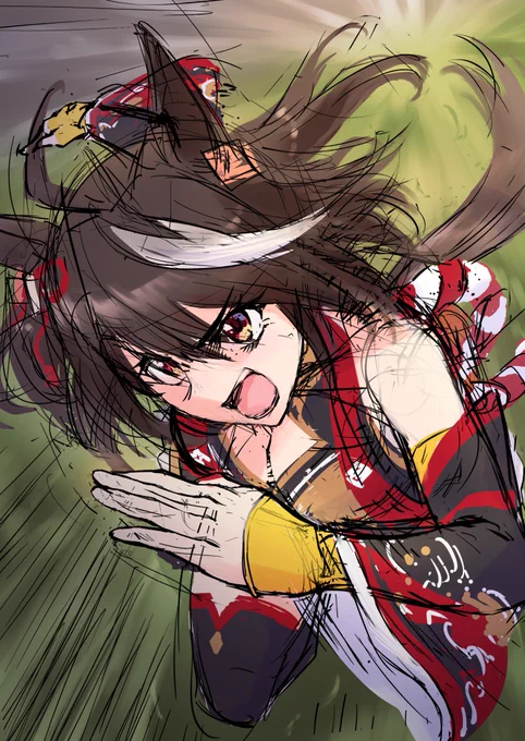 キタちゃんラフ 