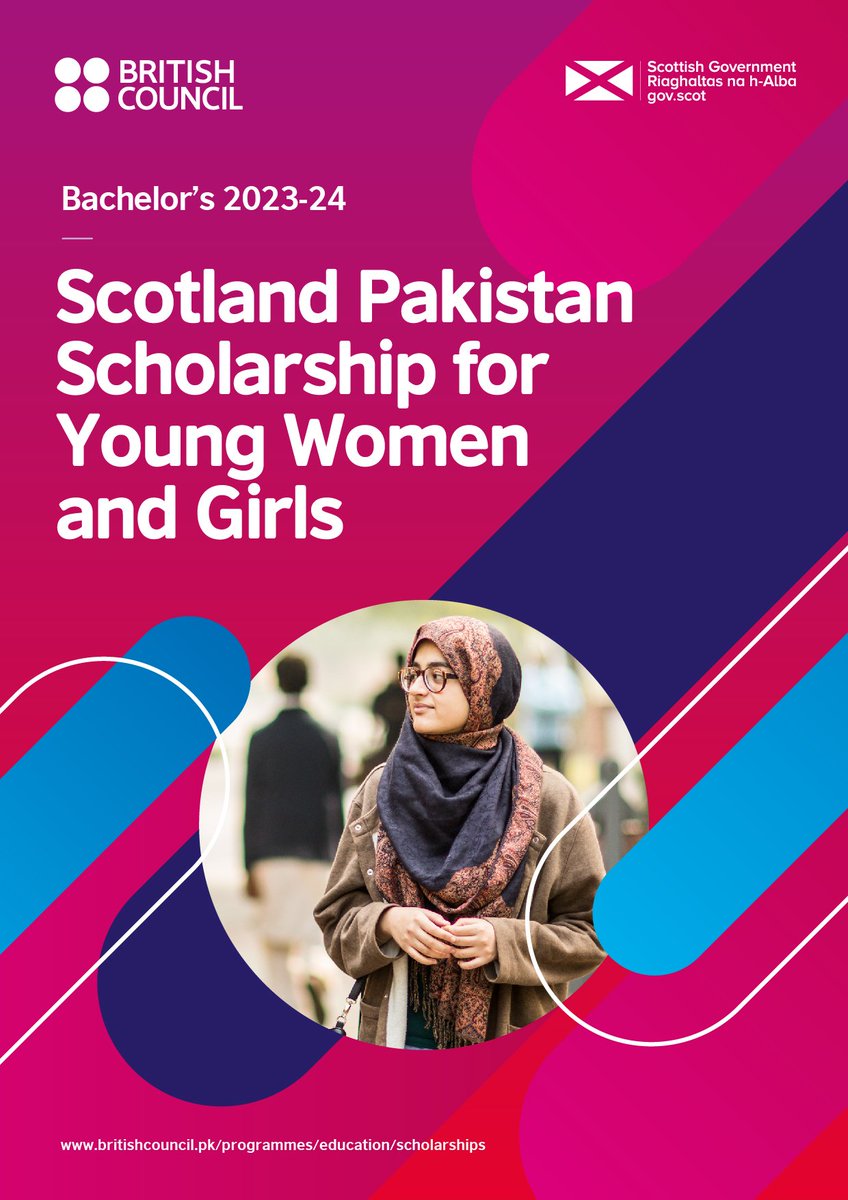 AnzarAhmadSatti's tweet photo. Hello everyone.
I'm delighted to share that the Scotland Pakistan Scholarship for young women and girls 2023 has been announced. All QAU female students of BS/MS/MPhil enrolled on regular/self-finance/self support are requested to apply for this scholarship. Thanks https://t.co/2grjkFVvTI