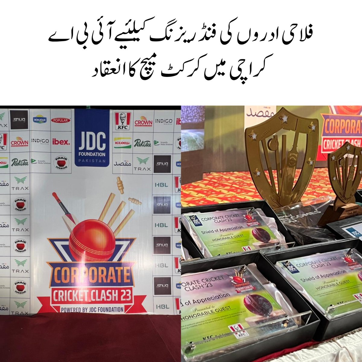 Corporate Cricket class organized by JDC.