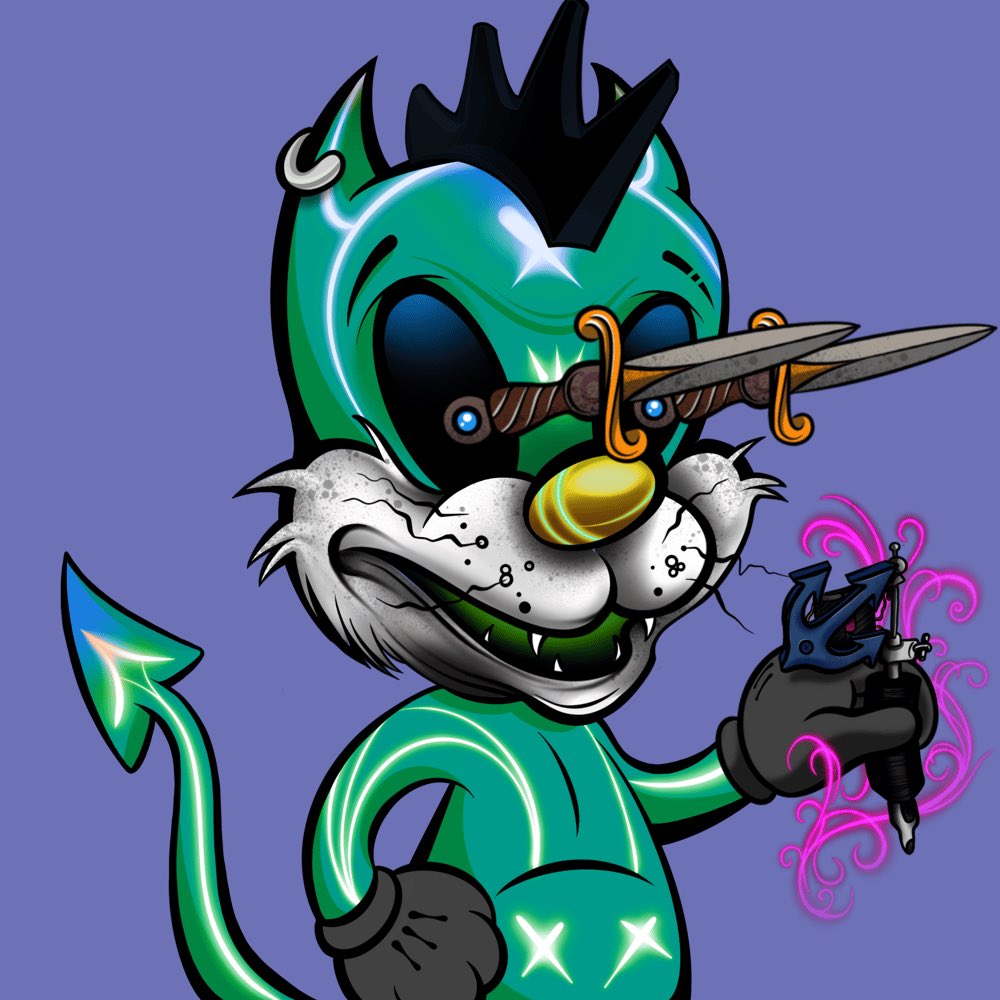 MrOriginalKhan's tweet photo. @joaotherealone @NFTToonVerse Meow!! #TVfam https://t.co/3ufCvq2Szo