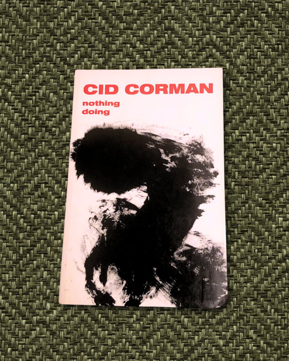 readalittlepoem's tweet image. Day 27 of The Sealey Challenge (@SealeyChallenge). Today&apos;s offering is Nothing Doing by Cid Corman, published by New Directions (@NewDirections), 2000.

#TheSealeyChallenge #sealeychallenge #thesealeychallenge2023