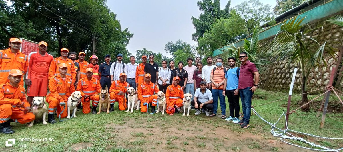 01NDRF's tweet photo. #Organized One day #Training cum #Demonstration session on #disaster #Management #CDMR #Students #IIT_Guwahati, #Assam .
🇮🇳#आपदा_सेवा_सदैव_सर्वत्र
#Saving_lives_and_beyond
@NDRFHQ
@IITGuwahati
@CMOfficeAssam
@sdma_assam
@ANI
@PIB_Guwahati
@PragNews https://t.co/fwPqYZSHKH