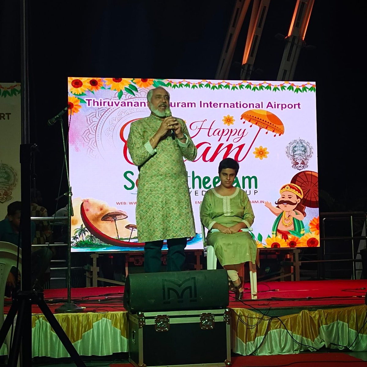 BrarTiffany's tweet photo. I gave an insightful talk on inclusion at Trivandrum International Airport as a part of Onam celebrations,organised by Trivandrum International Airport along with Mr. Baby Mathew,Managing Director and Owner of Somatheeram Research Institute,in Trivandrum. https://t.co/4raRC9WDZa