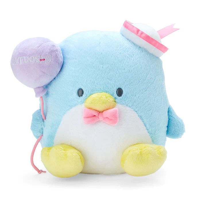sanriodaily's tweet photo. tuxedo sam balloon dream plushies 💫 https://t.co/GBcDLhSwHk