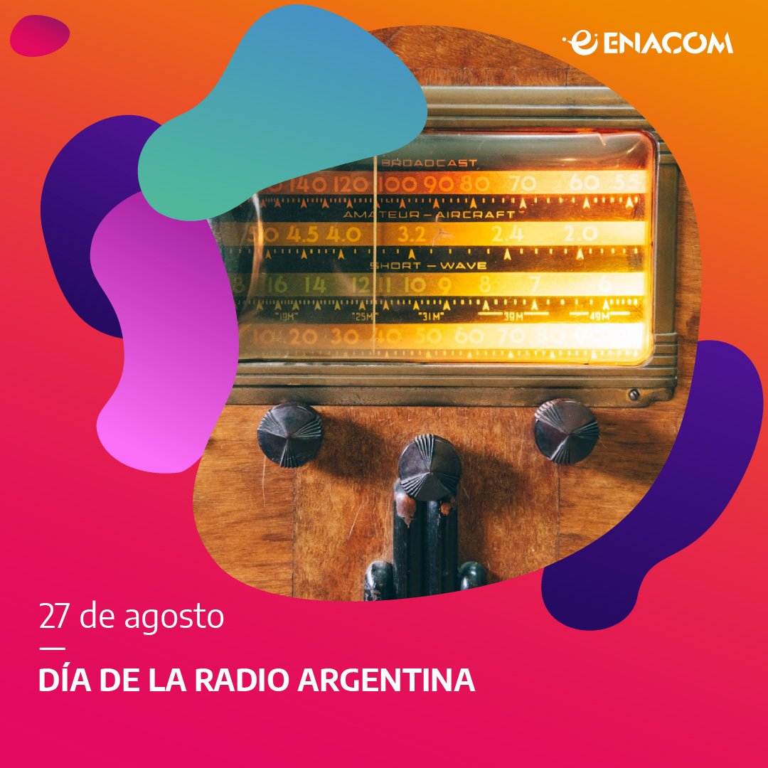 Pasaron 103 años desde la primera transmisión radial en nuestro país 🇦🇷, y la querida radio sigue reinventándose y acompañándonos cada día. 

¡Gracias por la magia de siempre! ¡Por muchos años más! 📻🥳
