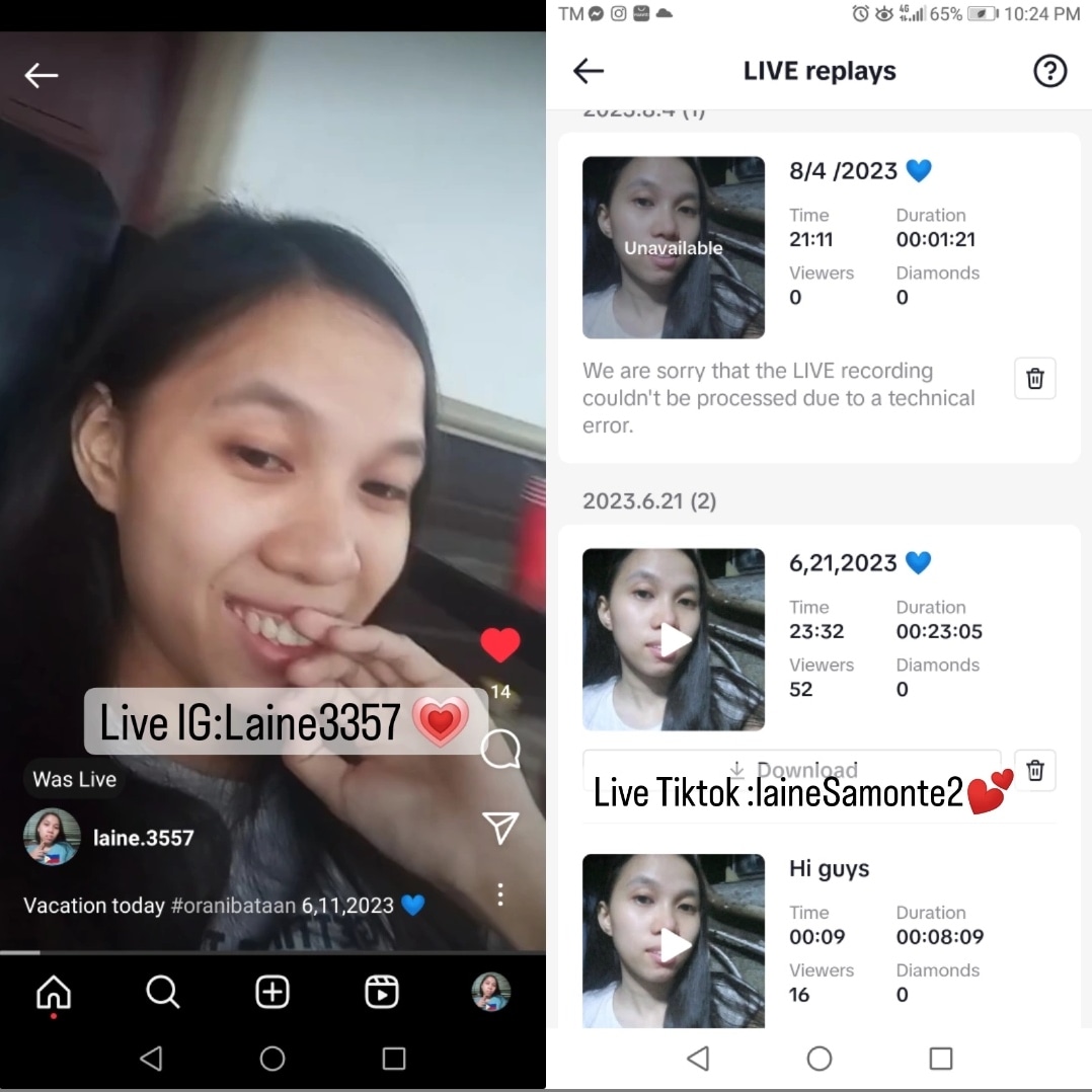 Legit me live not fake ✅💕💯