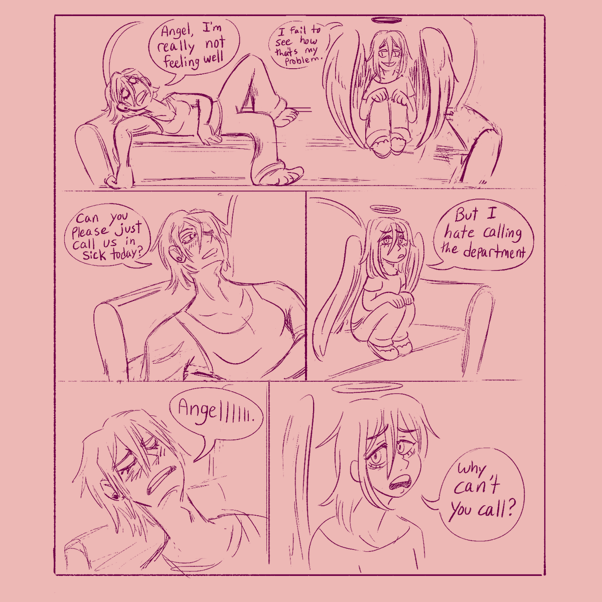 solarskips's tweet photo. @transakiangel week Day 6- "Sick Day"

they like to annoy each other thats their love language

#chainsawman #akiangel #akihayakawa #angeldevil https://t.co/JodPDDe0jx