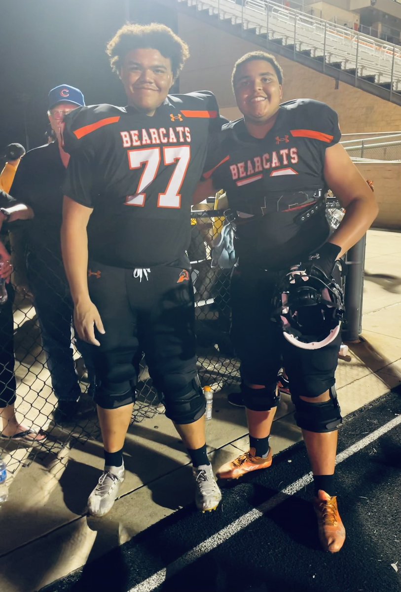 WilliamsboysX's tweet photo. Awesome WIN by the Bearcats on Friday against Parish Episcopal. ๐งก๐ค๐พ๐
#TAKEXII #PTT #WILLIAMSWALL https://t.co/XjzRfnsIbG