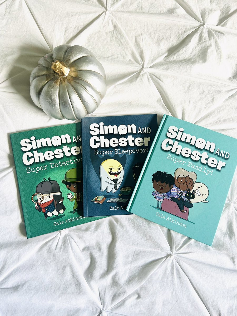 Looking for your next read? We read these over the summer but it would be perfect for fall 👻 Simon and Chester are not only great detectives but funny too! @2dCale
