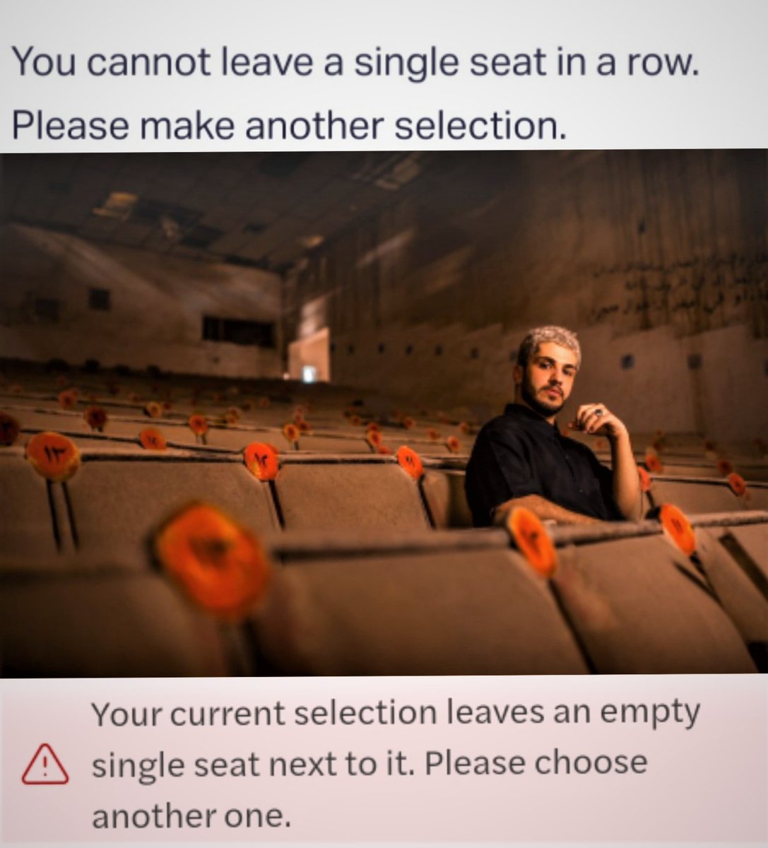 Can we normalise going to the theatre alone?

Don’t feel awkward when you do it, you are just taking care of yourself.

It is a great experience and pleasure. 
Right?