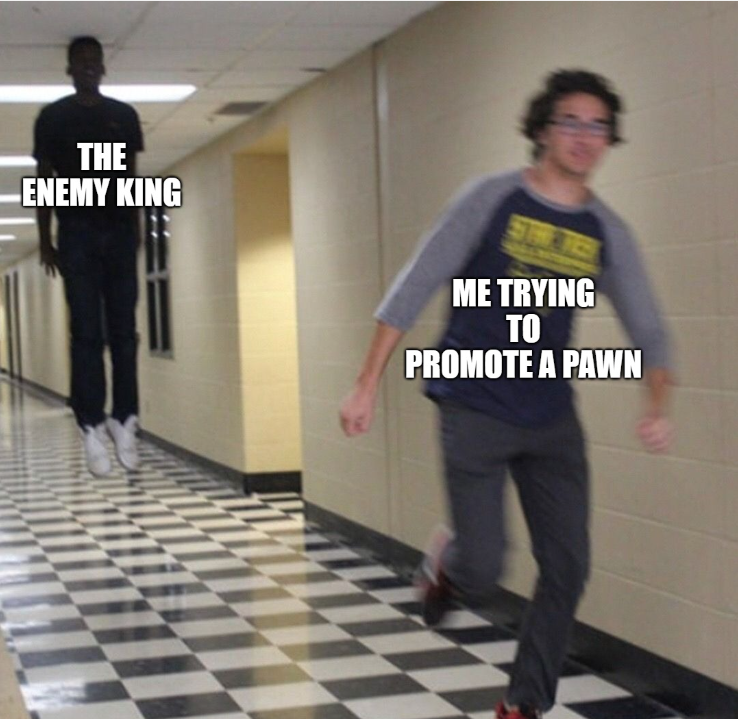 GrandChessTrain's tweet photo. the enemy king is coming after you.😁 https://t.co/rfb46AQ1Zj
