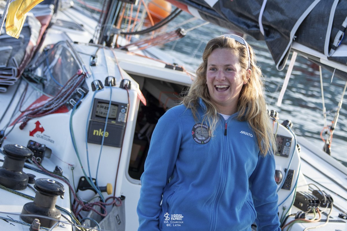 Le départ de la 1ère étape de @LaSolitaire54e a eu lieu ce dimanche à 13h02 🚀

Au programme : une étape de 610 milles au départ de Caen et à l’arrivée de Kinsale en Irlande 🇮🇪

👉 Pour suivre Élodie rdv ici : lasolitaire.geovoile.com/2023/tracker/

📸 Alexis Courcoux