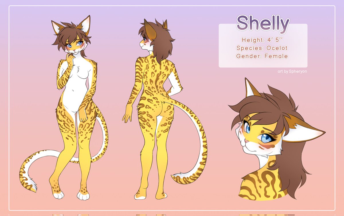 spheryon's tweet image. Reef. Sheet comm for Shelly! Tysm for commissioning me! ♡
