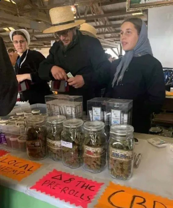 They might not have cars but the Amish got that gas ⛽