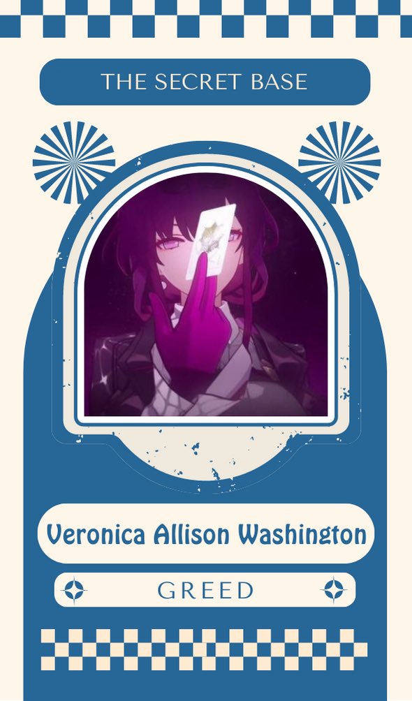 PROJECT_TSB's tweet photo. 𝐕𝐄𝐑͟𝐈͟𝐅𝐈𝐄𝐃

⠀   ⠀   : Veronica Allison Washington
⠀   ⠀   : @Infatuaction  

Selamat bergabung di THE SECRET BASE. Jangan lupa untuk mematuhi peraturan yang ada dan menikmati hari-hari Anda.

https://t.co/2h9ahbb3VV https://t.co/xuwJfQlRgp