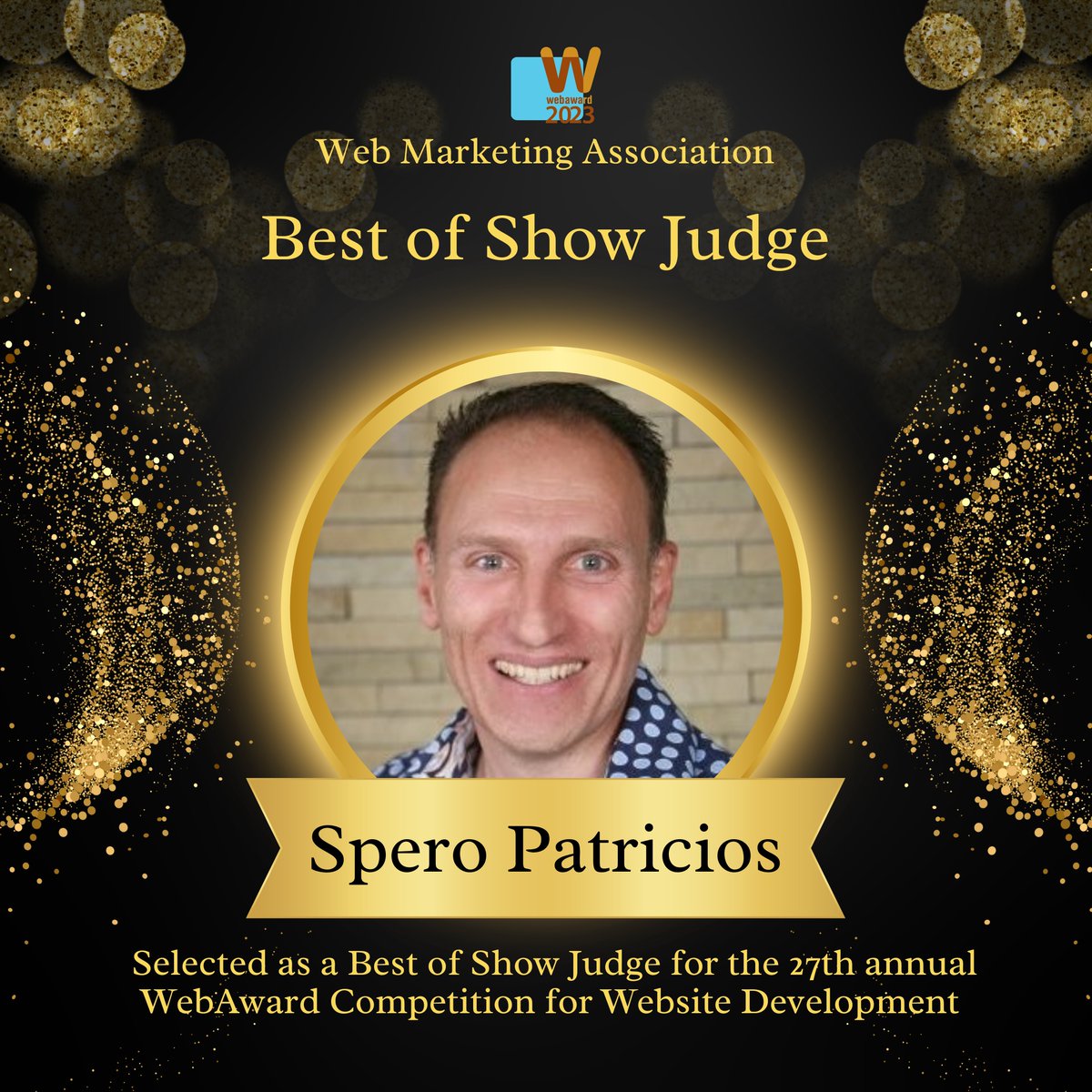 WebMarketAssoc's tweet photo. Spero Patricios, Managing Director of Launch Factory in South Africa, was named a Best of Show Judge for the 27th WebAward Competition. We thank Spero for his commitment to the online marketing community.
#onlinemarketing #webdesign #webdevelopment #launchfactory @speropatric https://t.co/r0BMa6CiOk