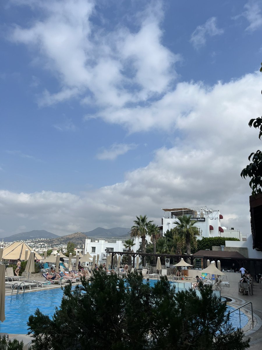 Can we have a refund… we didn’t order clouds.. 🇹🇷 Bodrum, beautiful.