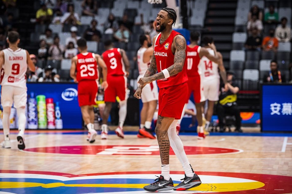 Nickeil Alexander-Walker...

16 MIN | 12 PTS | 7 ASTS | 4/7 3PTS | +34

Canada now 2-0 after 128-73 win over Lebanon.