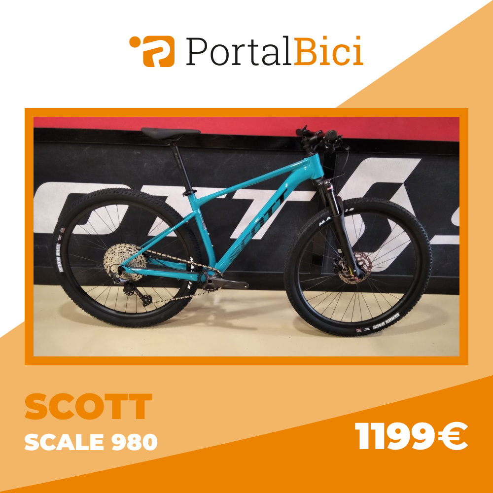 PortalBici's tweet photo. 💥 SCOTT SCALE 980
Scott Scale 980 nueva a estrenar.
https://t.co/FaLXwK8RWM
👉 Bicicleta de montaña
👉 Cuadro de aluminio
👉 Ruedas de 29 Syncros
👉 Talla M
👉 Cambio Shimano Deore
#scott #scottbikes #scottscale https://t.co/4Pjtvnk3RT