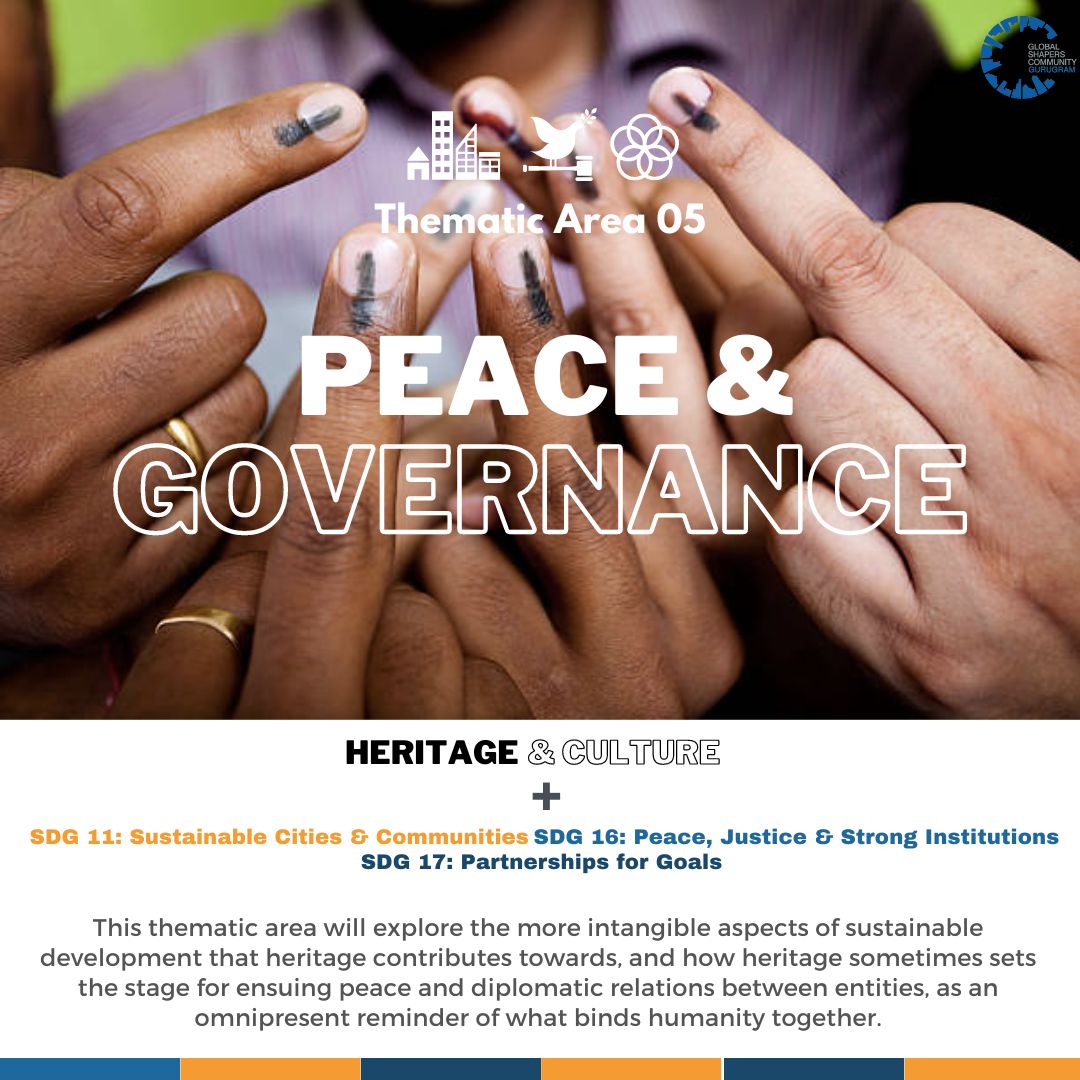 shapersgurugram's tweet photo. The OUTdoors Project at @shapersgurugram presents their 6th blog!

It talks about heritage, culture and their interlinkages with SDGs pertaining to peace and governance. It's plenty insightful, do check it out! #sustainabledevelopmentgoals https://t.co/0zMpAx44Ci