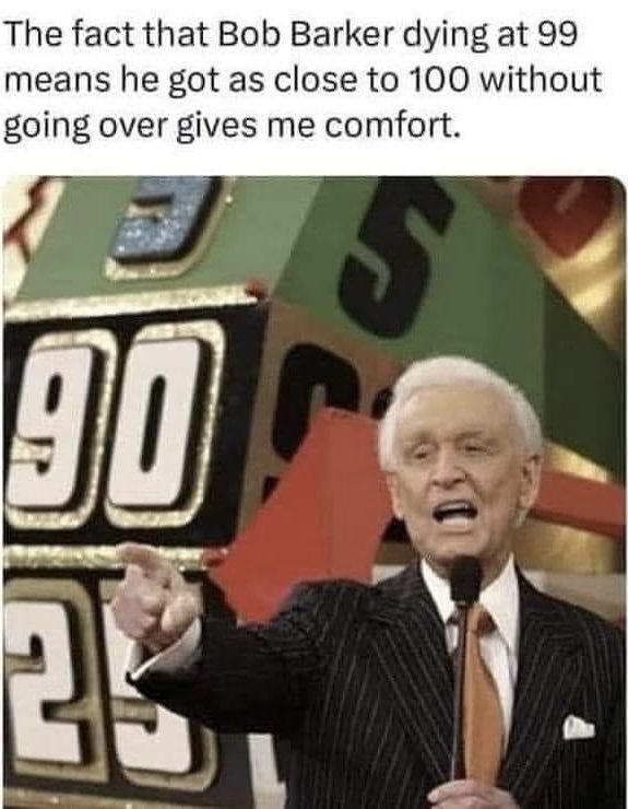 #RIPBobBarker #BobBarker