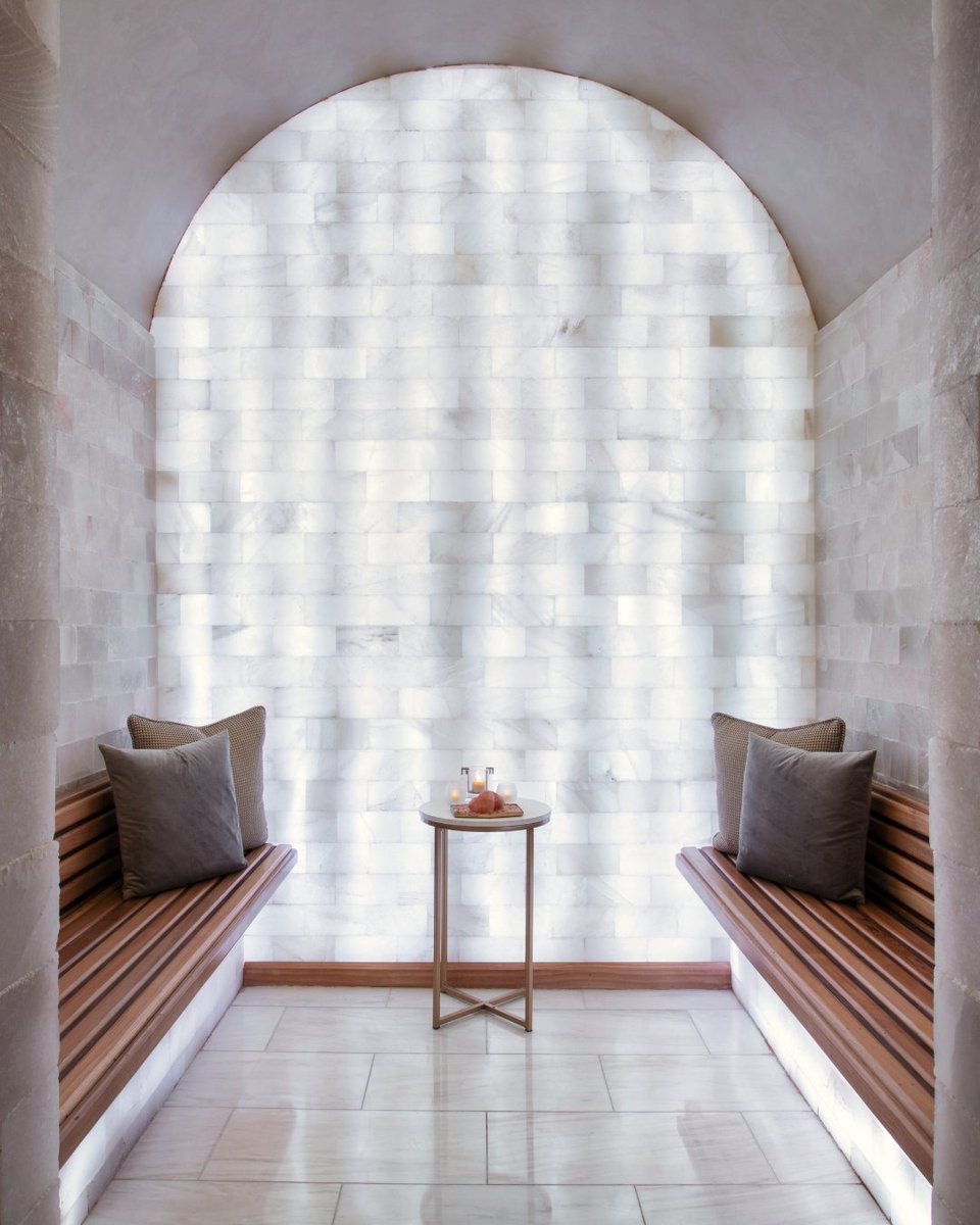 Let your mind, body and soul embrace the healing ambiance of the Himalayan Salt Therapy room at Waldorf Astoria Washington DC. hil.tn/cj56yr